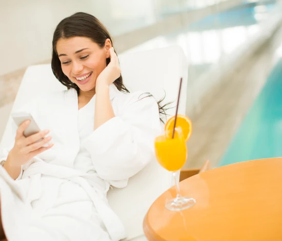 Spa software with online booking for destination spa